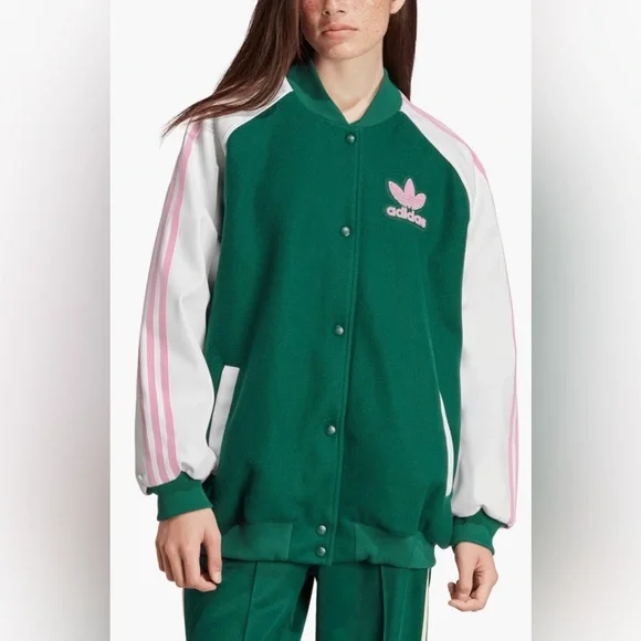 NWT Adidas Originals VRCT Jacket (Oversized) Sold Out Online - Picture 3 of 16